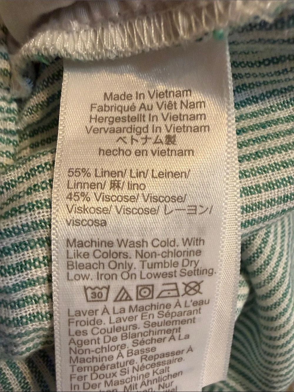 J. Crew light green